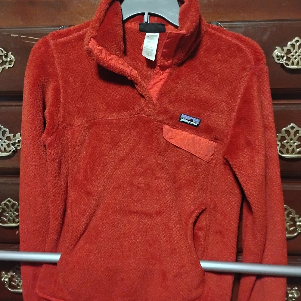 Patagonia Women's Red Fleece Sweater